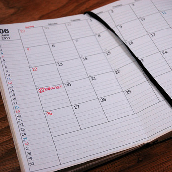 moleskinモレスキン手帳　オリジナル（自作）ダイアリーを印刷